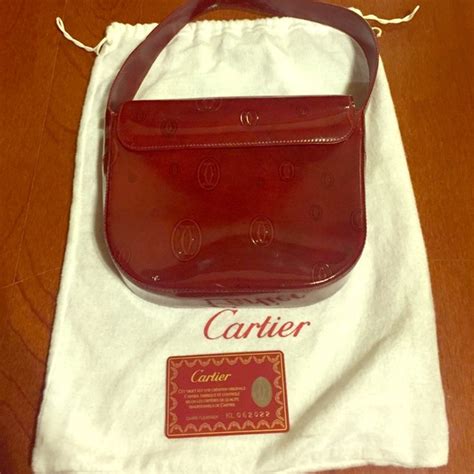 fake vintage cartier bag|valuable vintage cartier handbags.